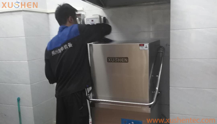 鄭州單位食堂洗碗機(jī)-揭蓋式洗碗機(jī)XS-J1